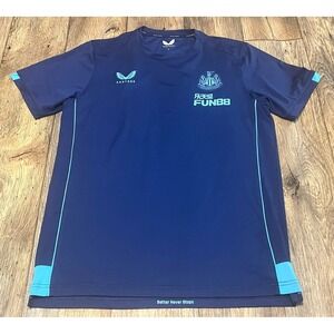 Castore Newcastle United FC Jersey Mens Large FUN88 Royal Blue